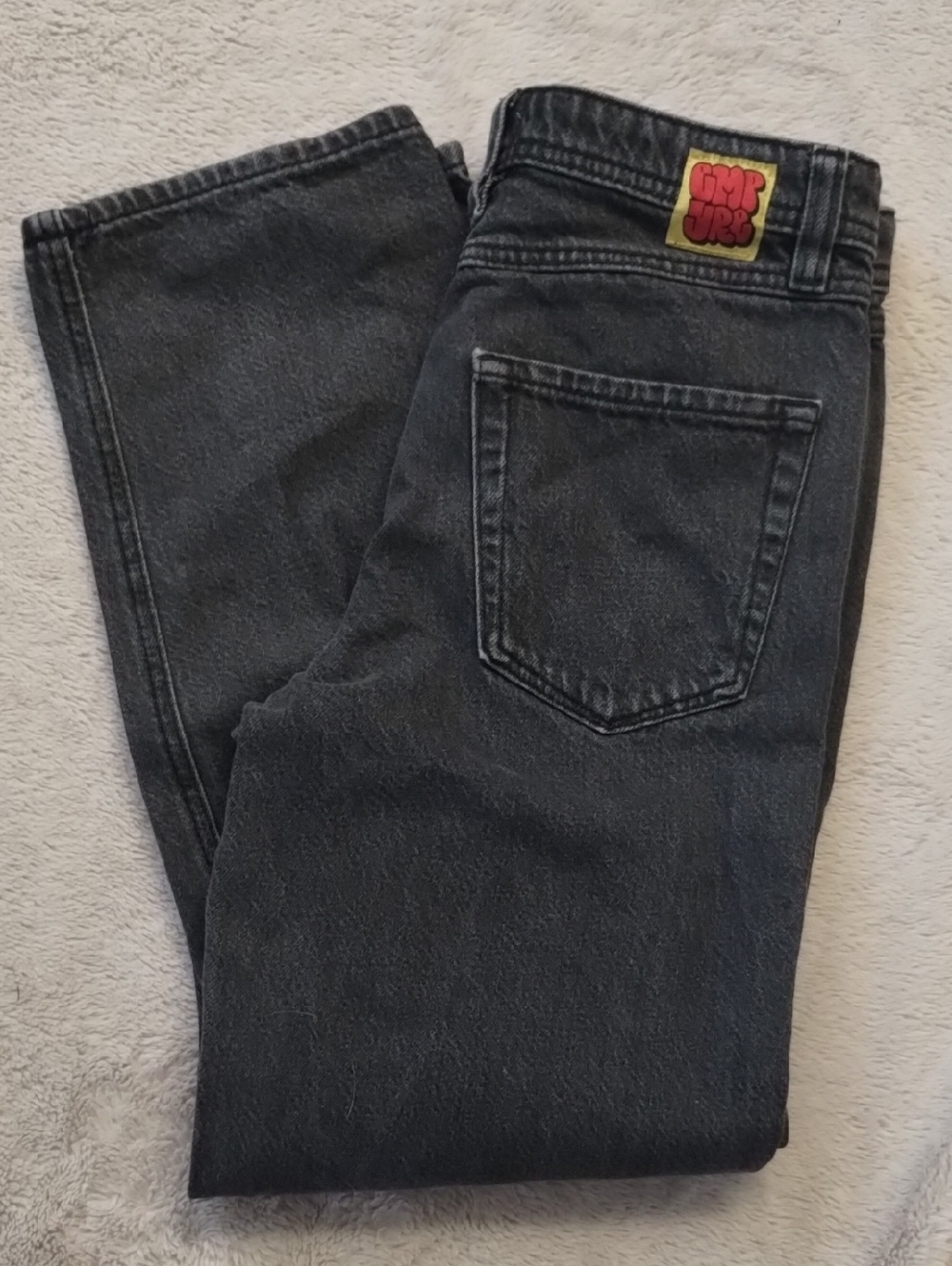 Empyre Relaxed Jeans in Washed Black